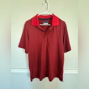 Jack Nicklaus Red Striped Polo
